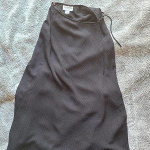 EUC Emanuel Ungaro Black Wrap Skirt Size 4/38
